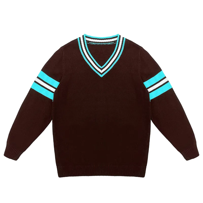 custom-unisex-v-neck-school-uniform-sweater-blue