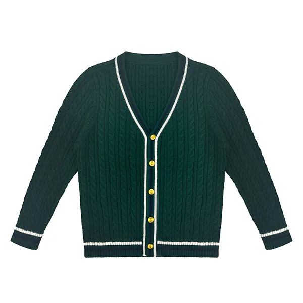 custom-cable-knit-v-neck-school-cardigan-jacket