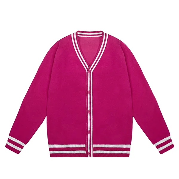 custom-kids-varsity-striped-cardigan-jacket-pink