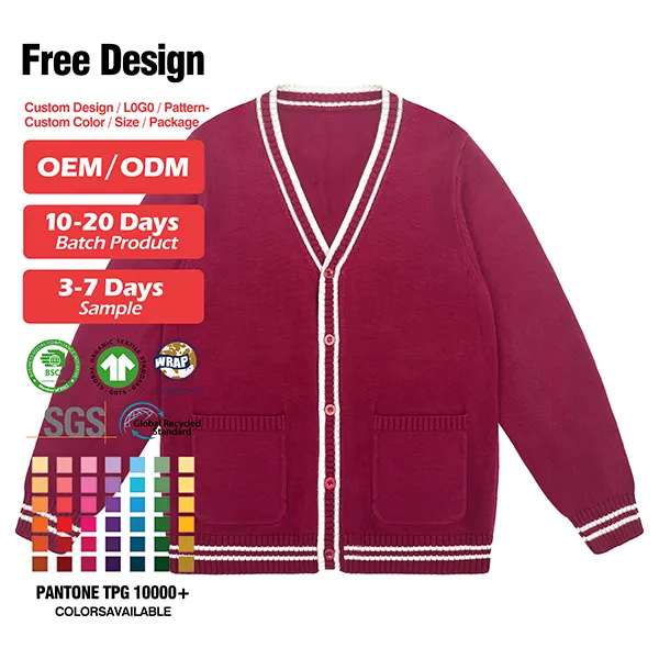 custom-unisex-v-neck-school-cardigan-jacket