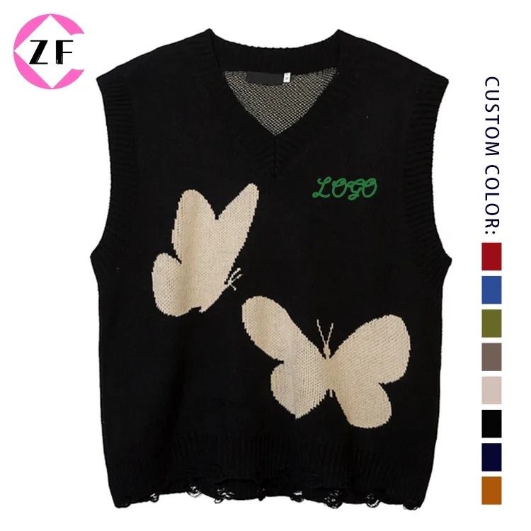 custom-oversized-butterfly-knit-vest