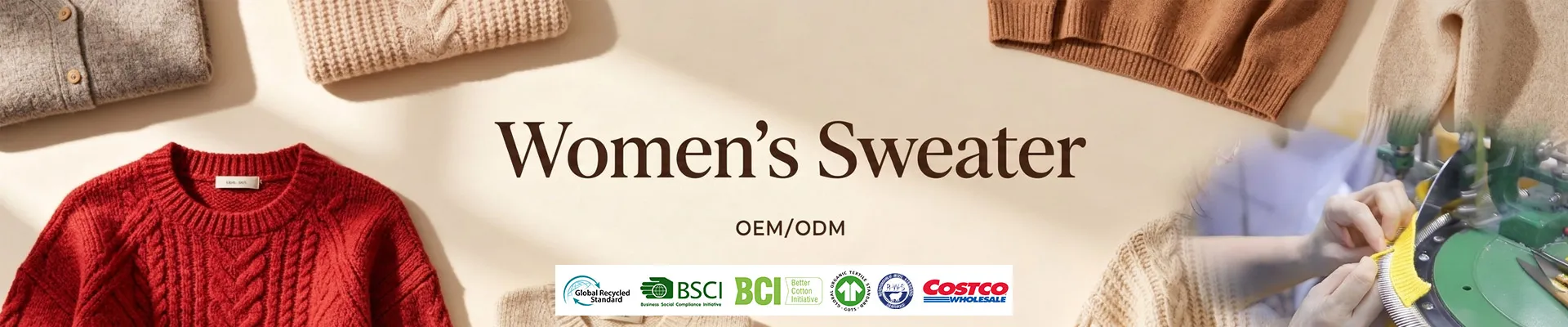 Women's Sweaters Manufacturer