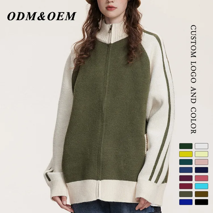 custom-color-block-raglan-knit-jacket