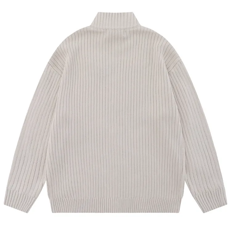 custom-graphic-ribbed-zip-up-knit-jacket-white-back