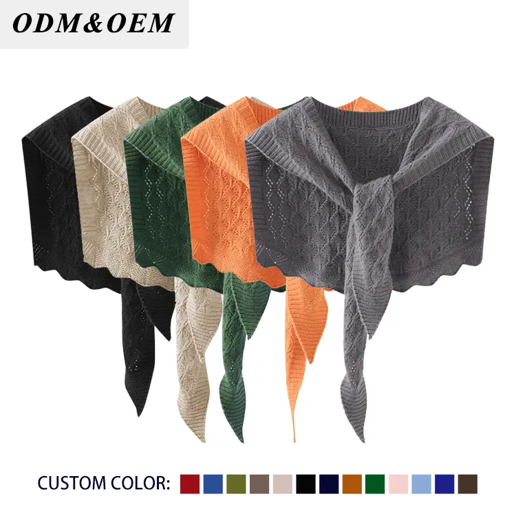 custom-openwork-cable-knit-poncho-shawl