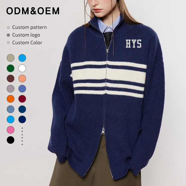 custom-striped-varsity-zip-up-knit-jacket