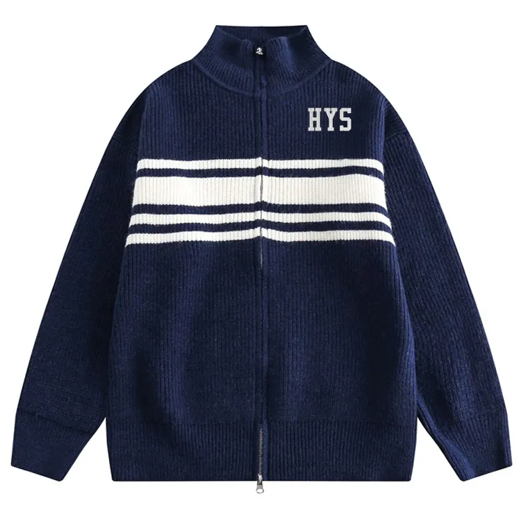 custom-striped-varsity-zip-up-knit-jacket-blue-back