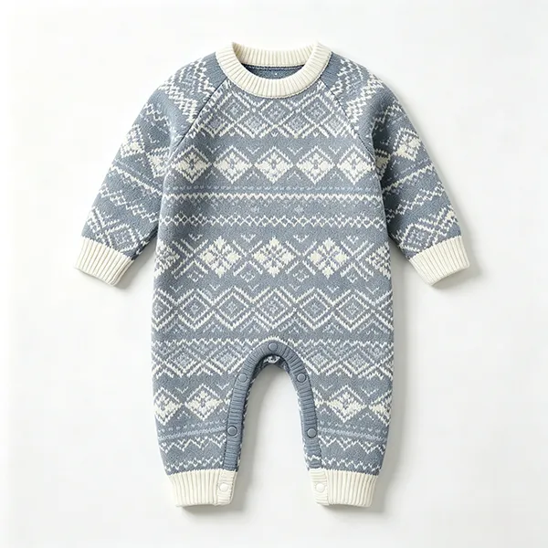 fair-isle-jacquard-baby-romper-raglan-sleeve-blue