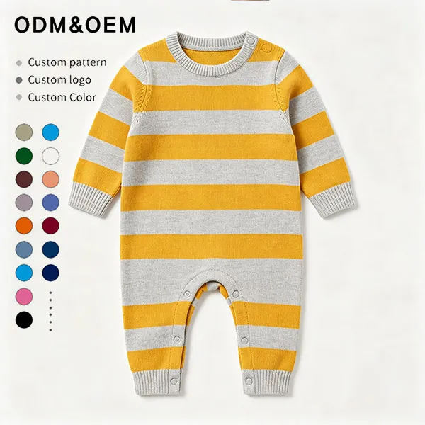 striped-knit-baby-romper-shoulder-snap-closure