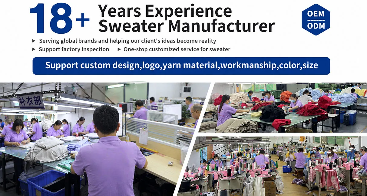 China sweater manufacturer and OEM ODM knitwear factory production workshop by ZF Knitwear