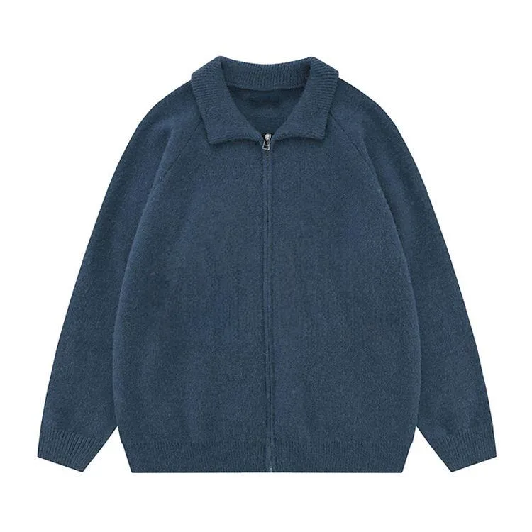 mens heavyweight cotton polo jacket