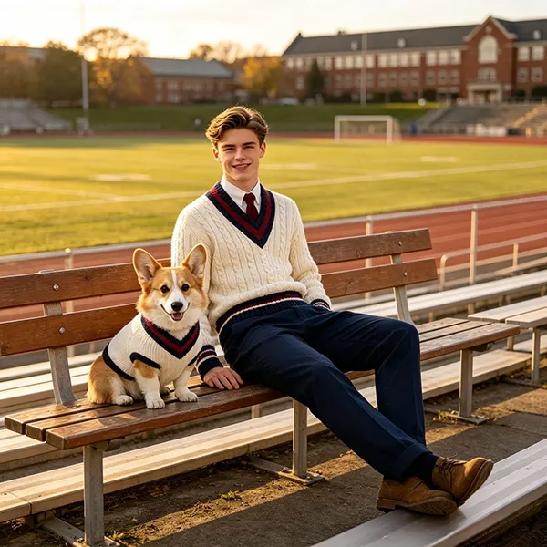 cable knit cricket sweater matching dog pullover set